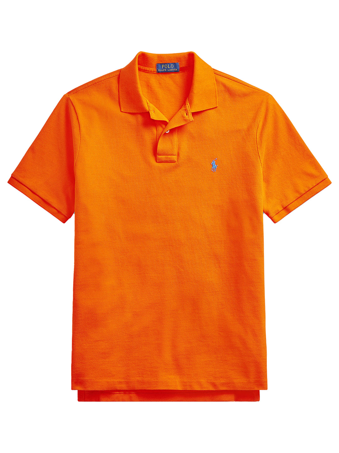POLO Ralph Lauren Iconic Mesh Slim Fit – Oranje-100% katoen-HEREN POLO'S & T-SHIRTS-Oranje