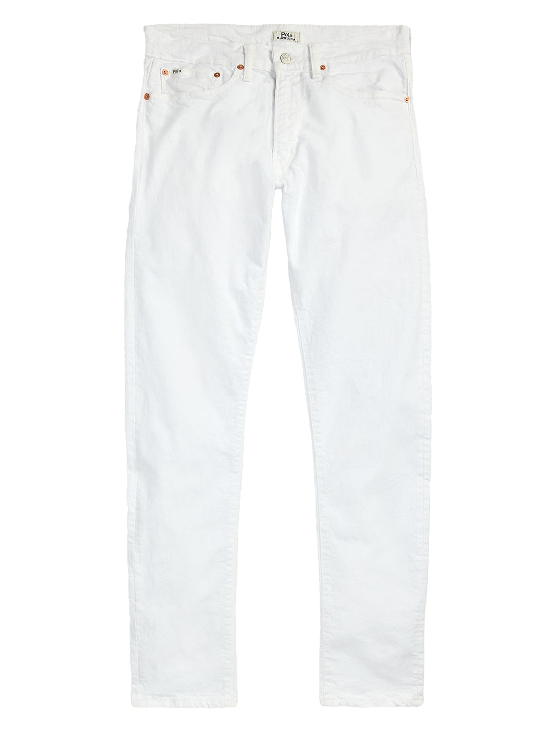 Polo Ralph Lauren Jeans – Wit-98% Katoen<br />2% Elastaan-HEREN BROEKEN-Wit