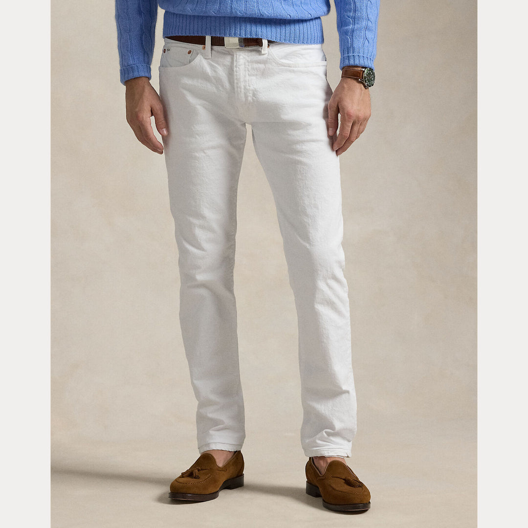 Polo Ralph Lauren Jeans – Wit-98% Katoen<br />2% Elastaan-HEREN BROEKEN-Wit