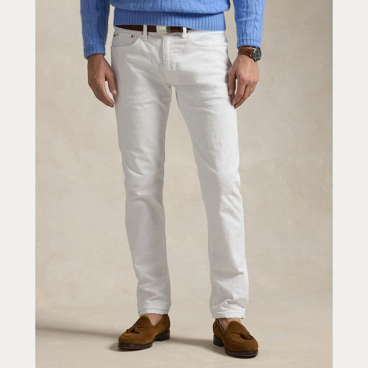 Polo Ralph Lauren Jeans – Wit-98% Katoen<br />2% Elastaan-HEREN BROEKEN-Wit