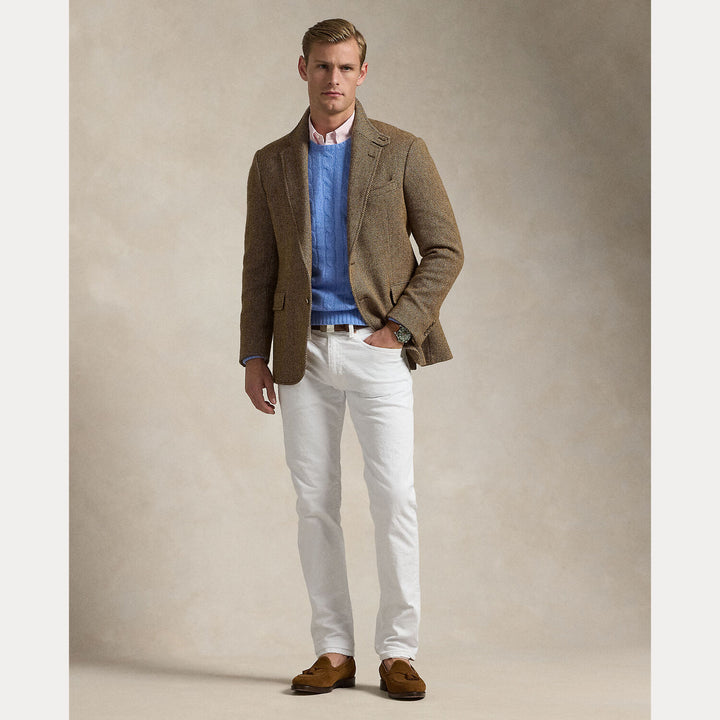 Polo Ralph Lauren Jeans – Wit-98% Katoen<br />2% Elastaan-HEREN BROEKEN-Wit