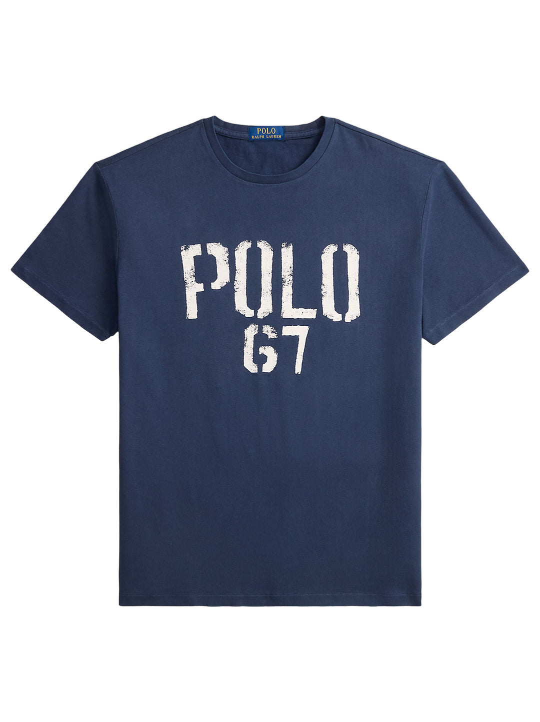 POLO Ralph Lauren jersey T-shirt – Blauw-100% katoen-HEREN POLO'S & T-SHIRTS-Blauw