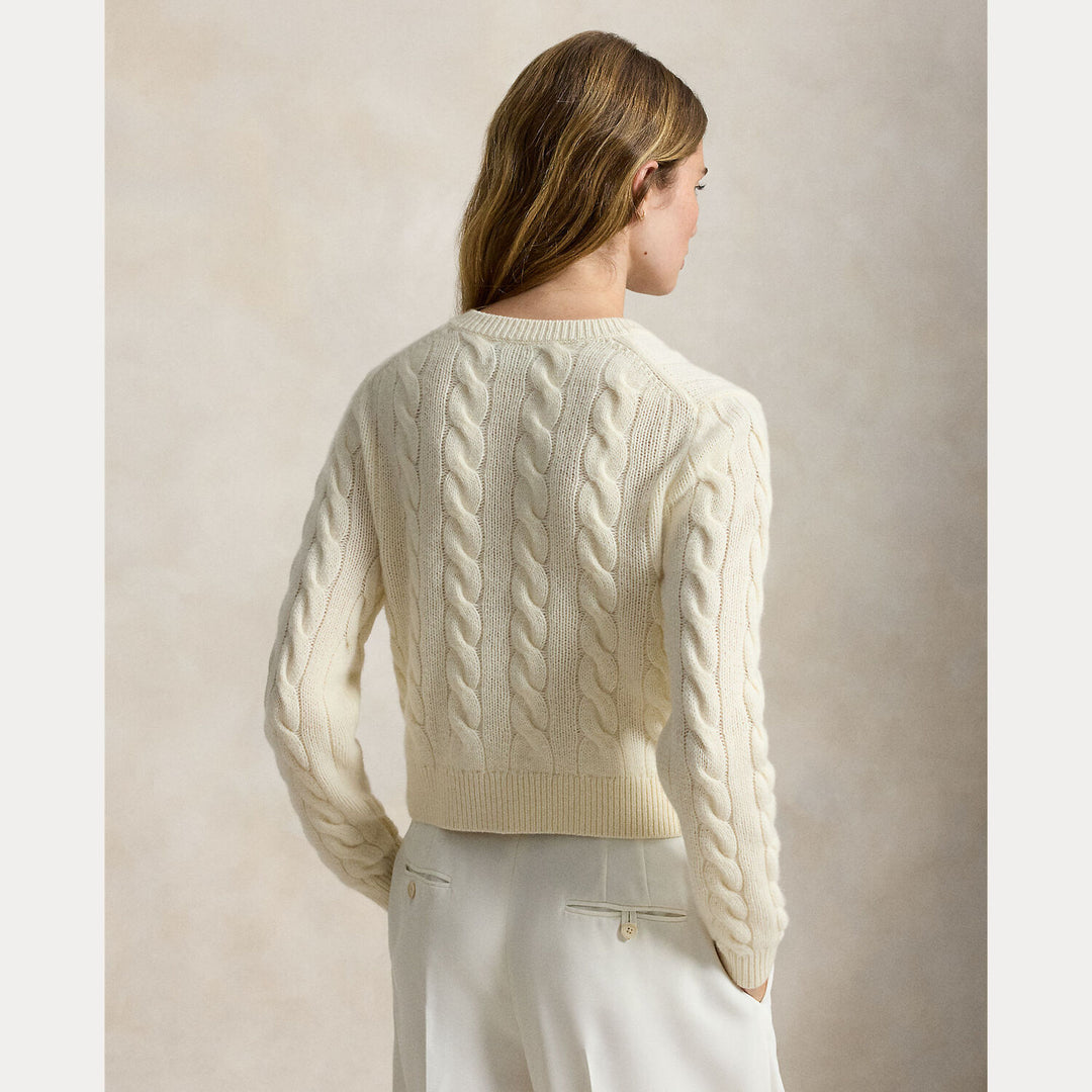 POLO Ralph Lauren Kabelgebreid Vest – Room-80% wol, 20% cashmere-DAMES TRUIEN & VESTEN-Room