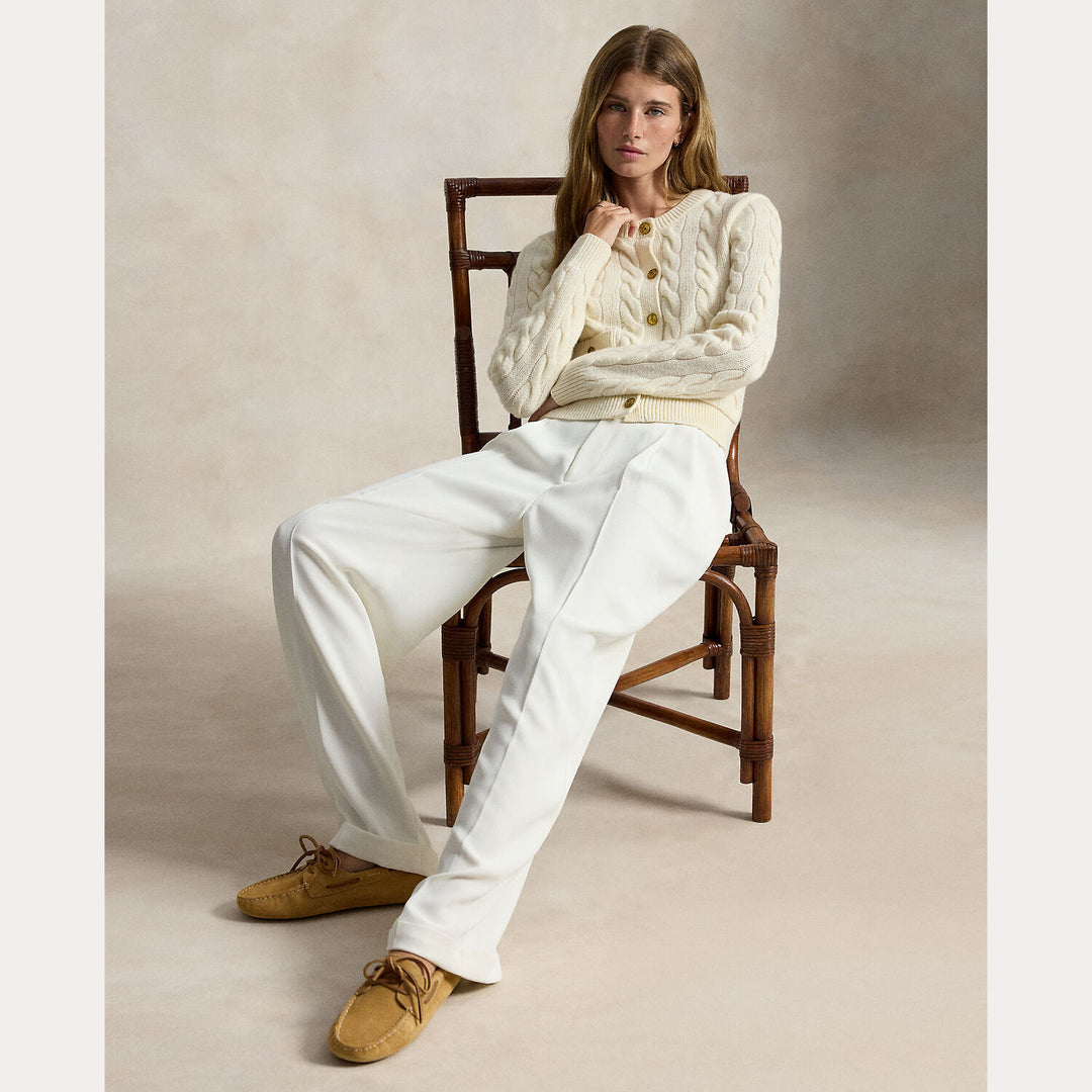 POLO Ralph Lauren Kabelgebreid Vest – Room-80% wol, 20% cashmere-DAMES TRUIEN & VESTEN-Room