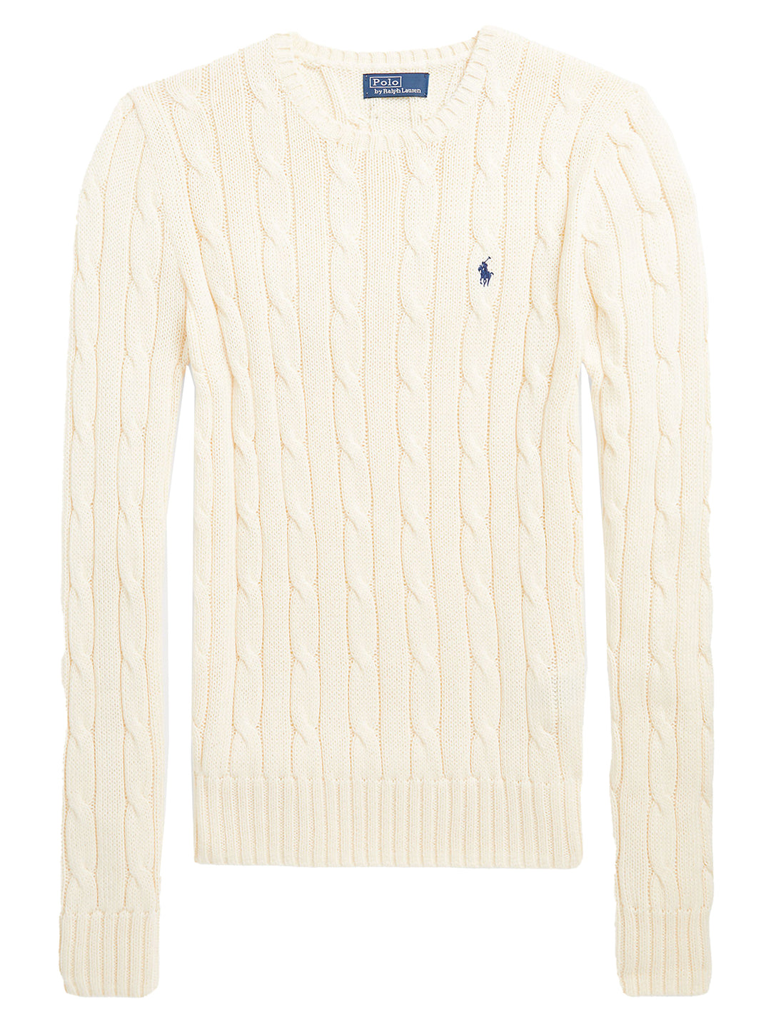 Polo Ralph Lauren Kabelgebreide Wol-Kasjmier Trui -90% wol, 10% kasjmier-DAMES TRUIEN & VESTEN-Room