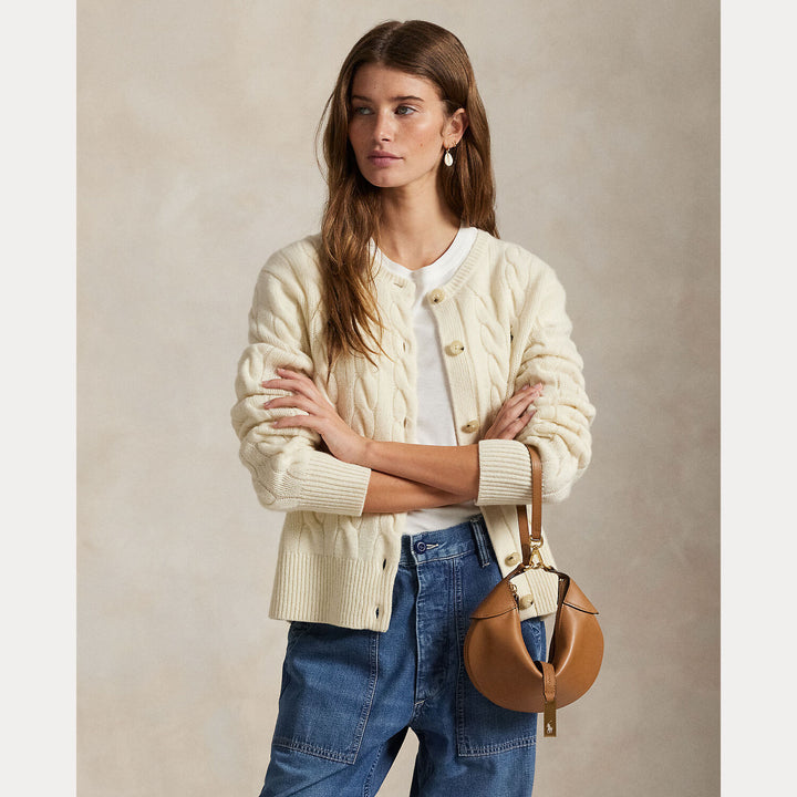 POLO Ralph Lauren Kabelvest wol en cashmere-80% wol, 20% cashmere-DAMES TRUIEN & VESTEN-Room