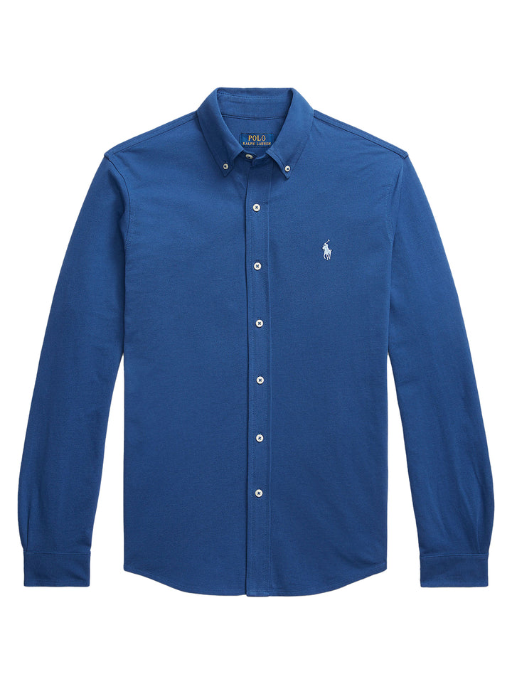 POLO Ralph Lauren Long Sleeve shirt-100% Katoen-HEREN SHIRTS-Blauw