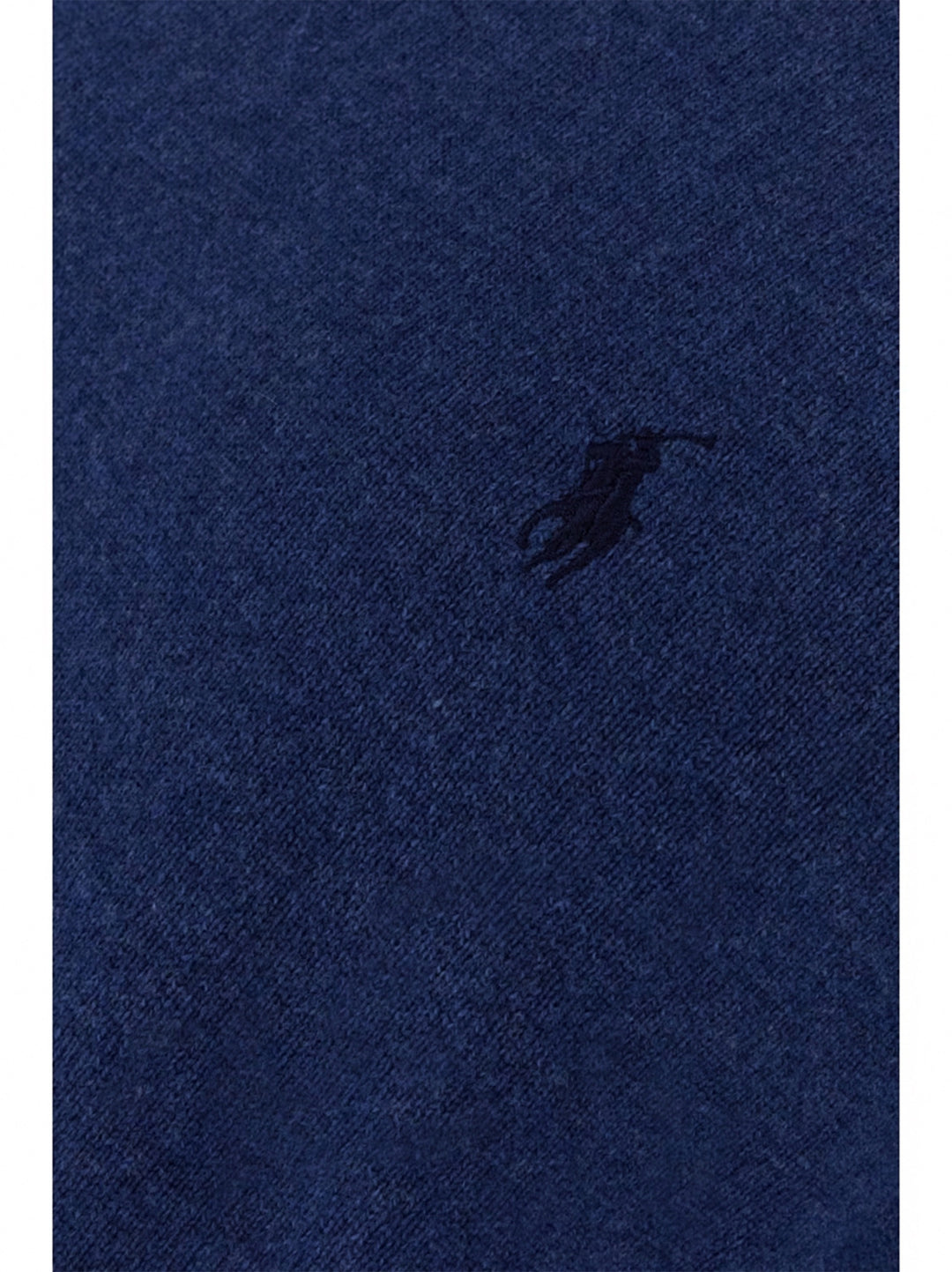 POLO Ralph Lauren longsleeve trui blauw-100% wol-HEREN TRUIEN & VESTEN-Blauw