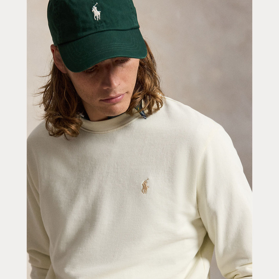POLO Ralph Lauren Loopback Fleece Sweater – Room-80% katoen, 20% gerecycled katoen-HEREN TRUIEN & VESTEN-Room