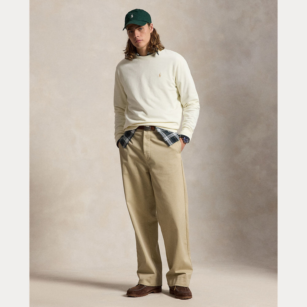 POLO Ralph Lauren Loopback Fleece Sweater – Room-80% katoen, 20% gerecycled katoen-HEREN TRUIEN & VESTEN-Room