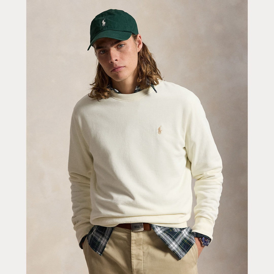 POLO Ralph Lauren Loopback Fleece Sweater – Room-80% katoen, 20% gerecycled katoen-HEREN TRUIEN & VESTEN-Room
