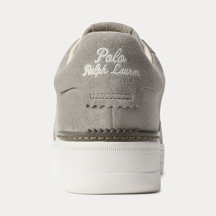 POLO Ralph Lauren Masters Court Sneaker-HEREN SCHOENEN & RIEMEN-Grijs