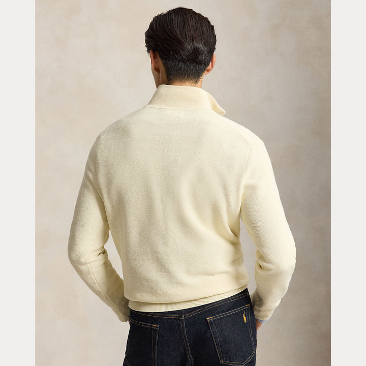 POLO Ralph Lauren Mesh Knit Half Zip – Room-100% katoen-HEREN TRUIEN & VESTEN-Room