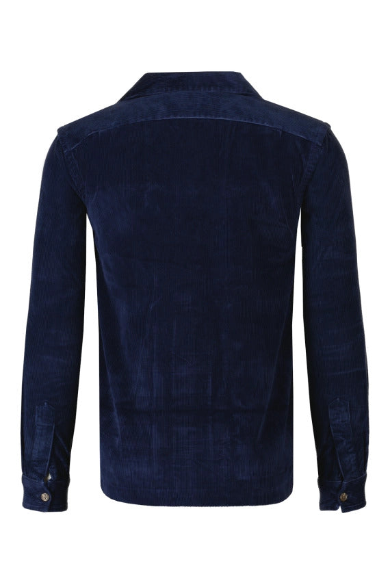 POLO Ralph Lauren Overshirt-100% Katoen-HEREN SHIRTS-Blauw