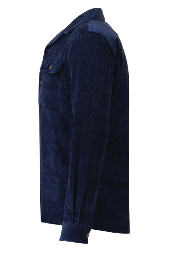 POLO Ralph Lauren Overshirt-100% Katoen-HEREN SHIRTS-Blauw