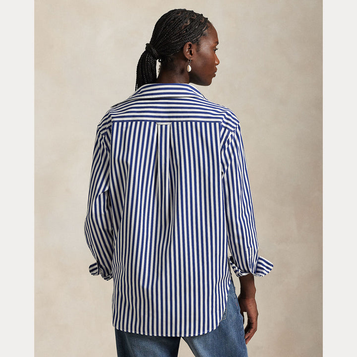 POLO Ralph Lauren – Oversized Fit Blouse -100% katoen-DAMES TOPS & BLOUSES-Divers