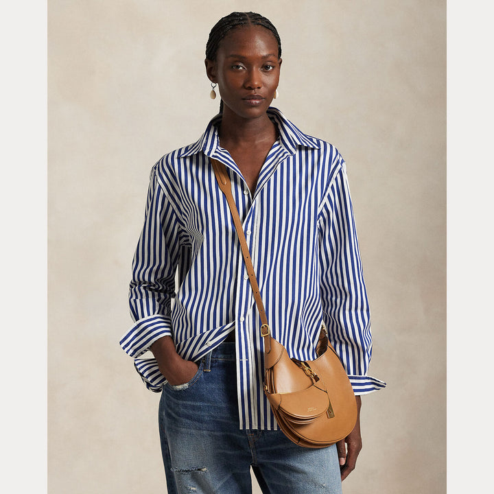 POLO Ralph Lauren – Oversized Fit Blouse -100% katoen-DAMES TOPS & BLOUSES-Divers