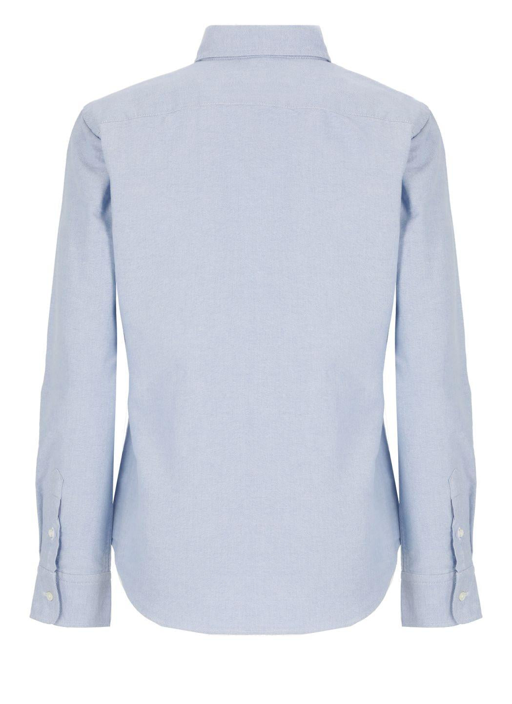 POLO Ralph Lauren Oxford shirt-100% katoen-DAMES TOPS & BLOUSES-Blauw