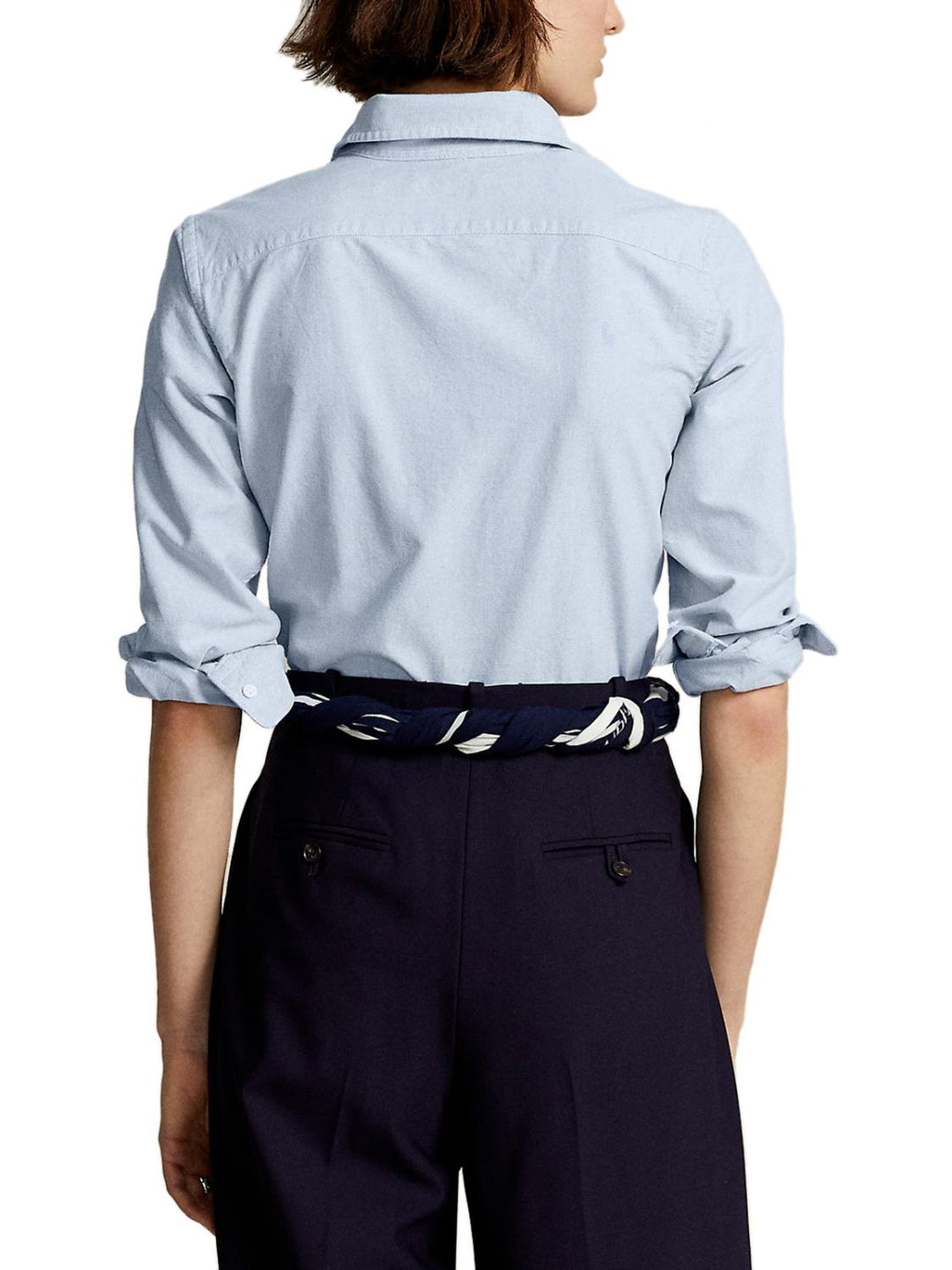 POLO Ralph Lauren Oxford shirt-100% katoen-DAMES TOPS & BLOUSES-Blauw