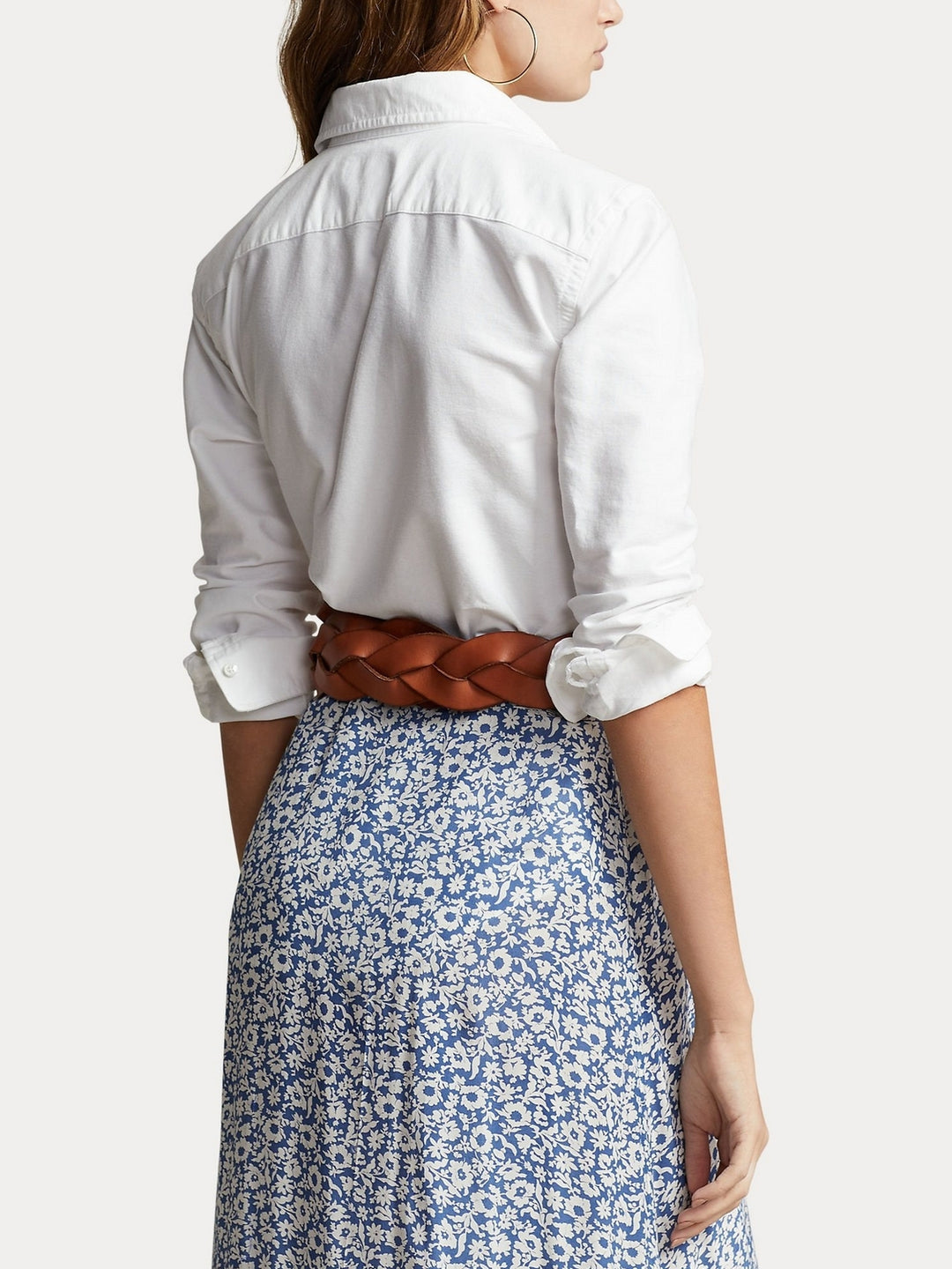 POLO Ralph Lauren Oxford shirt-100% katoen-DAMES TOPS & BLOUSES-Wit