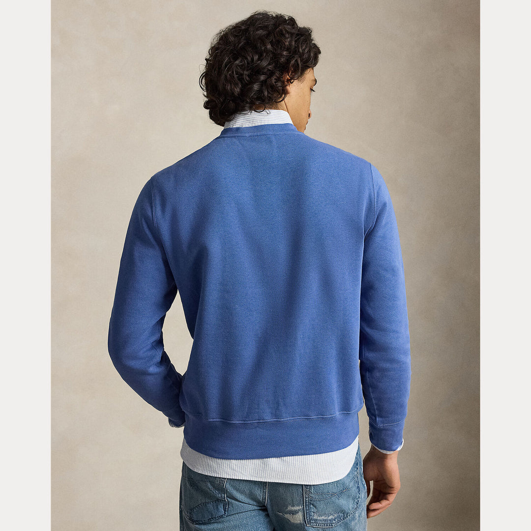 POLO Ralph Lauren Polo Bear Fleece Sweater – Blauw-81% katoen, 19% polyester<br />Ribbelboorden: 99% katoen, 1% elastaan-