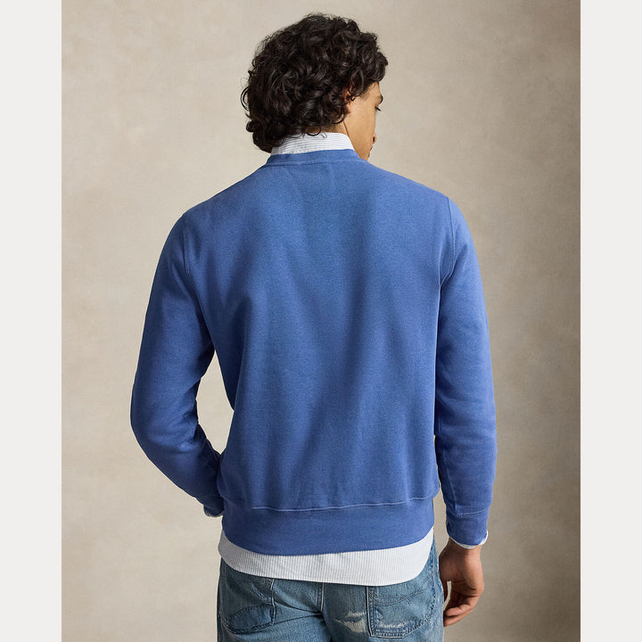 POLO Ralph Lauren Polo Bear Fleece Sweater – Blauw-81% katoen, 19% polyester<br />Ribbelboorden: 99% katoen, 1% elastaan-