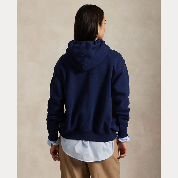 POLO Ralph Lauren Polo Bear Hoodie – Blauw-84% katoen, 16% polyester-DAMES TRUIEN & VESTEN-Blauw