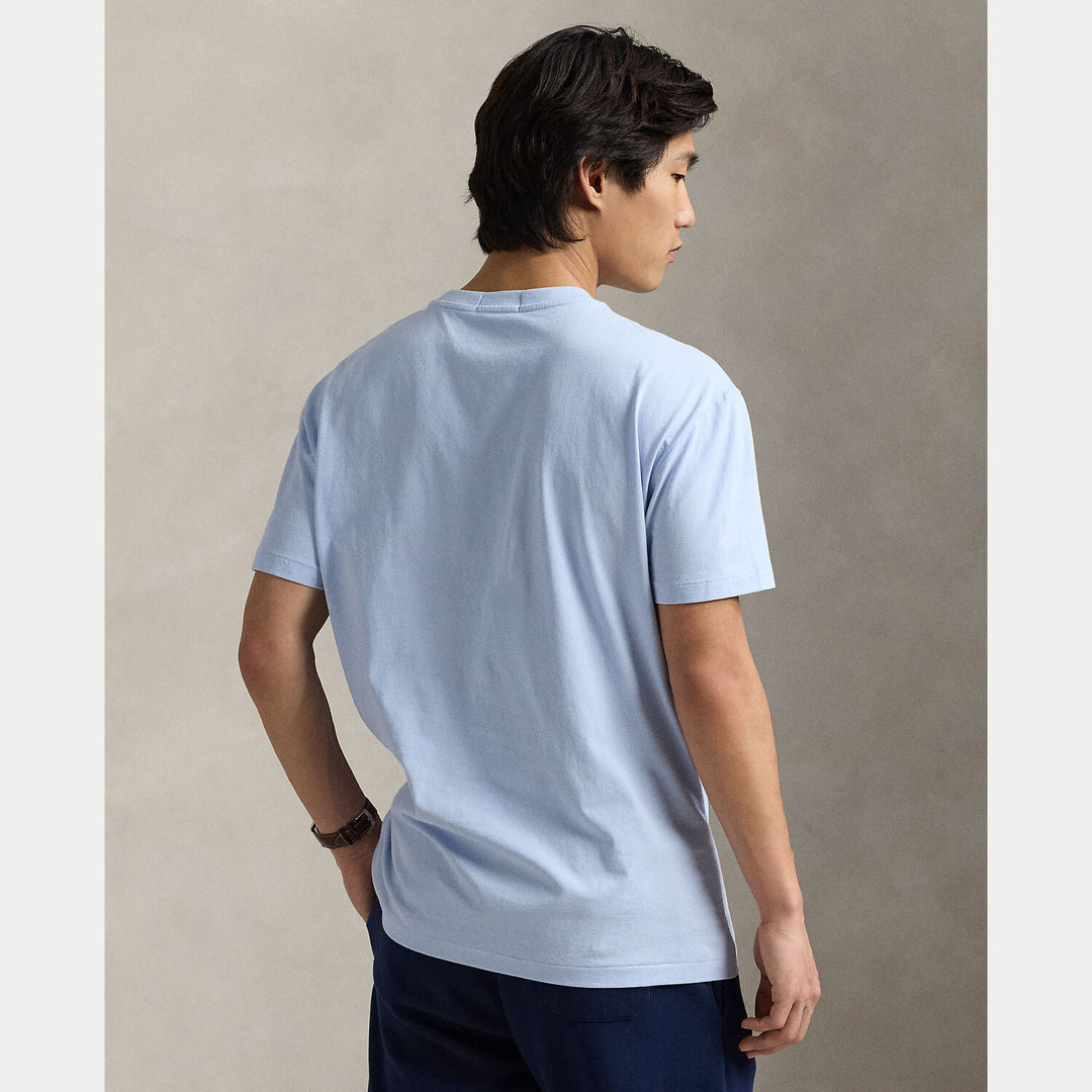 POLO Ralph Lauren Polo Bear Jersey T-shirt-100% katoen-HEREN POLO'S & T-SHIRTS-Blauw