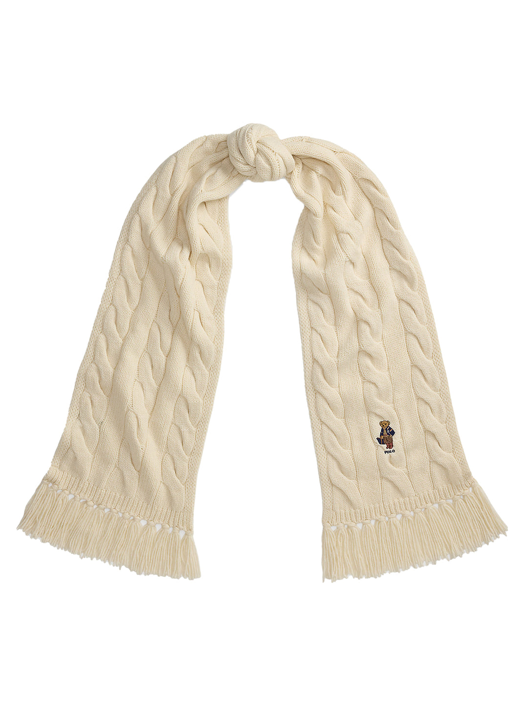 Polo Ralph Lauren Polo Bear Shawl – Room-80% wol, 20% nylon-DAMES ACCESSOIRES-Room