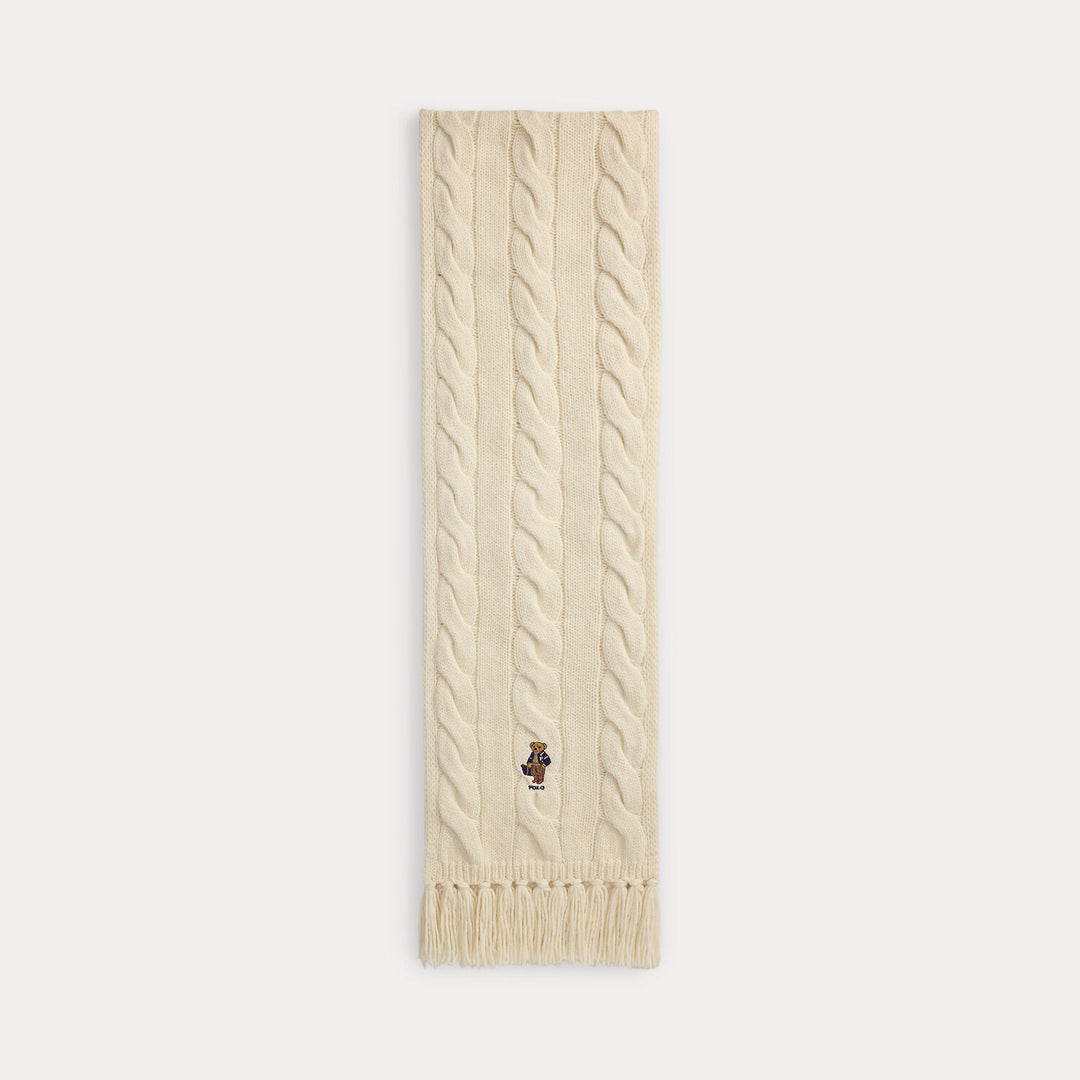 Polo Ralph Lauren Polo Bear Shawl – Room-80% wol, 20% nylon-DAMES ACCESSOIRES-Room