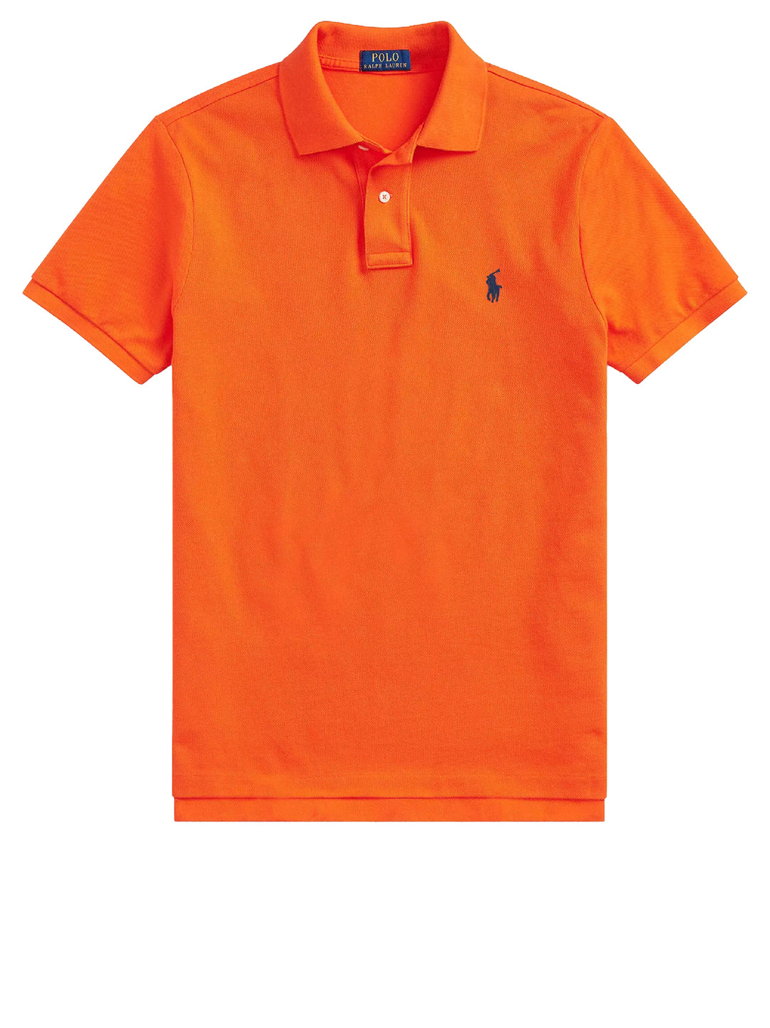 POLO Ralph Lauren polo custom slim fit-100% katoen-HEREN POLO'S & T-SHIRTS-Oranje