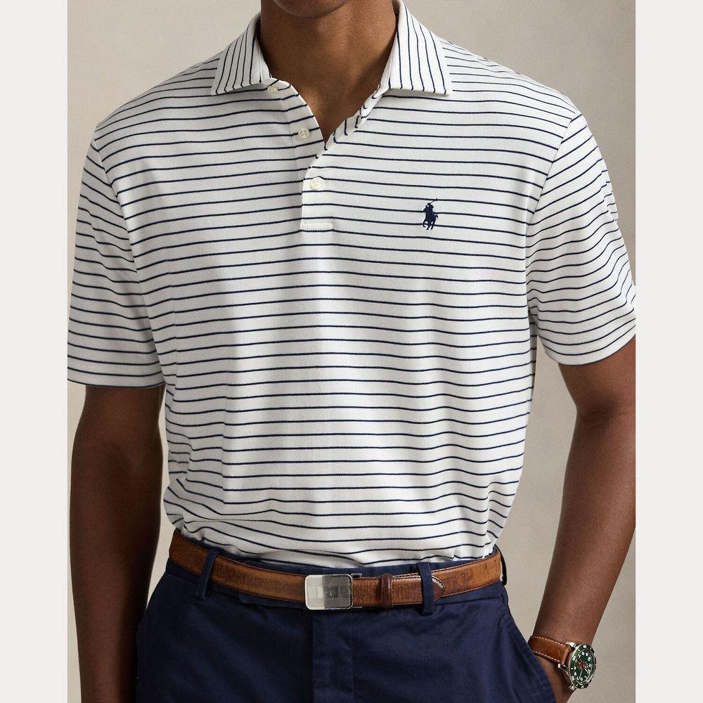 POLO Ralph Lauren Polo shirt slim fit-100% Katoen-HEREN POLO'S & T-SHIRTS-Wit