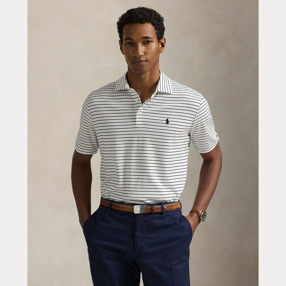 POLO Ralph Lauren Polo shirt slim fit-100% Katoen-HEREN POLO'S & T-SHIRTS-Wit