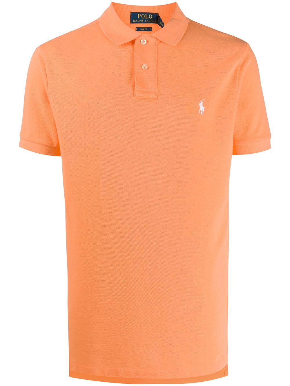 POLO Ralph Lauren polo slim-100% katoen-HEREN POLO'S & T-SHIRTS-Oranje