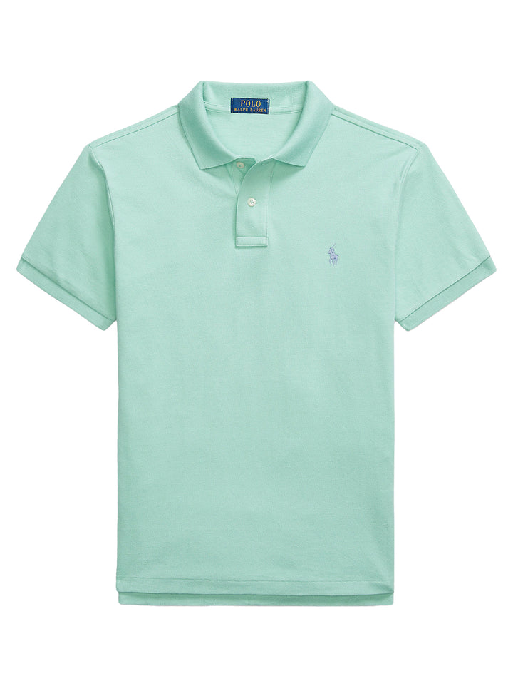 POLO Ralph Lauren polo slim fit groen-100% katoen-HEREN POLO'S & T-SHIRTS-Groen
