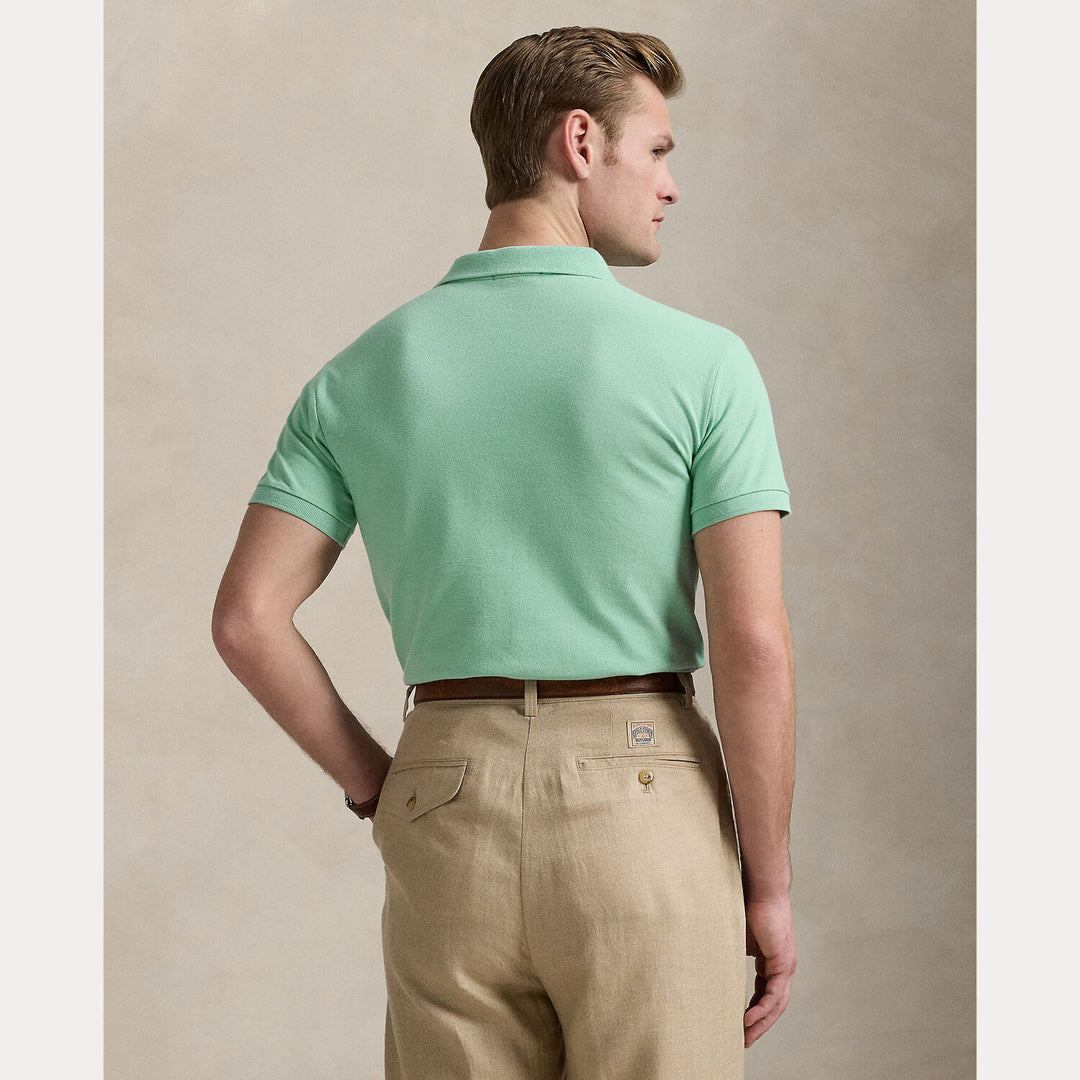 POLO Ralph Lauren polo slim fit groen-100% katoen-HEREN POLO'S & T-SHIRTS-Groen