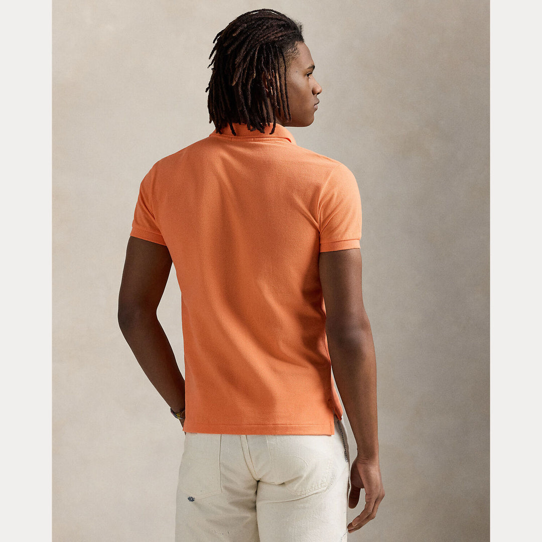 POLO Ralph Lauren polo slim fit oranje-100% katoen-HEREN POLO'S & T-SHIRTS-Oranje