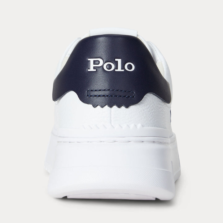 POLO Ralph Lauren Polo Sneaker – Wit-HEREN SCHOENEN & RIEMEN-Wit