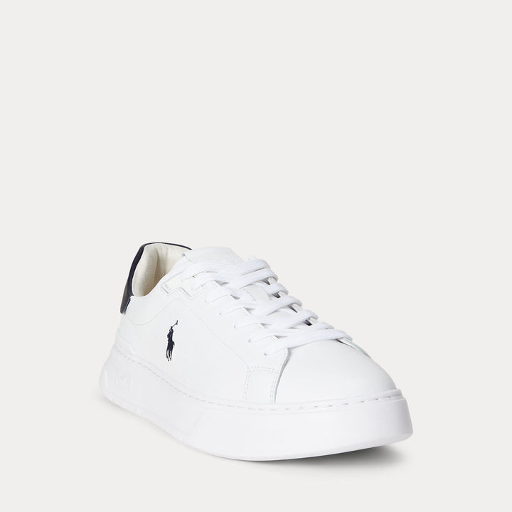 POLO Ralph Lauren Polo Sneaker – Wit-HEREN SCHOENEN & RIEMEN-Wit