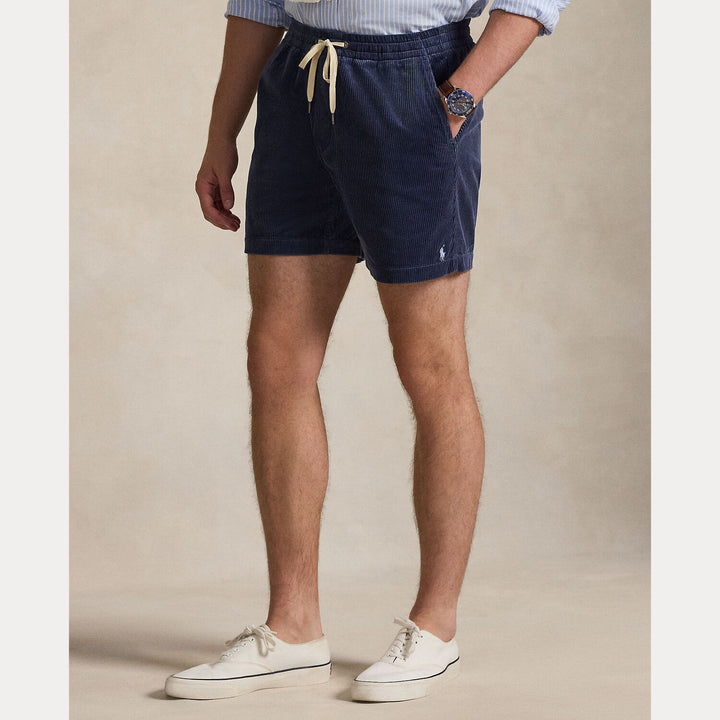 POLO Ralph Lauren Prepster corduroy short – Blauw-100% katoen-HEREN BROEKEN-Blauw