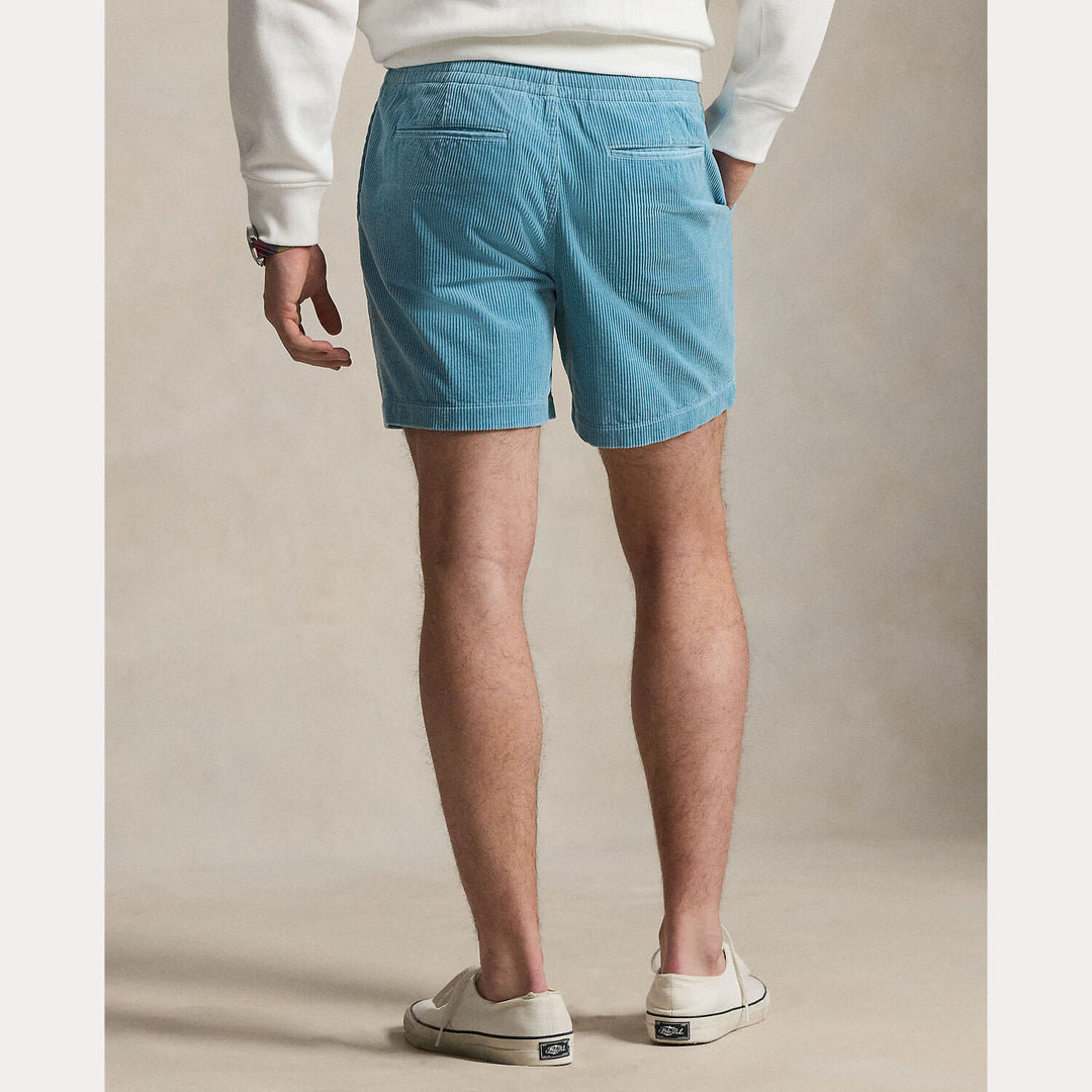 POLO Ralph Lauren Prepster corduroy short – Blauw-100% katoen-HEREN BROEKEN-Blauw