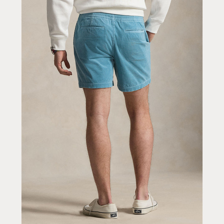 POLO Ralph Lauren Prepster corduroy short – Blauw-100% katoen-HEREN BROEKEN-Blauw