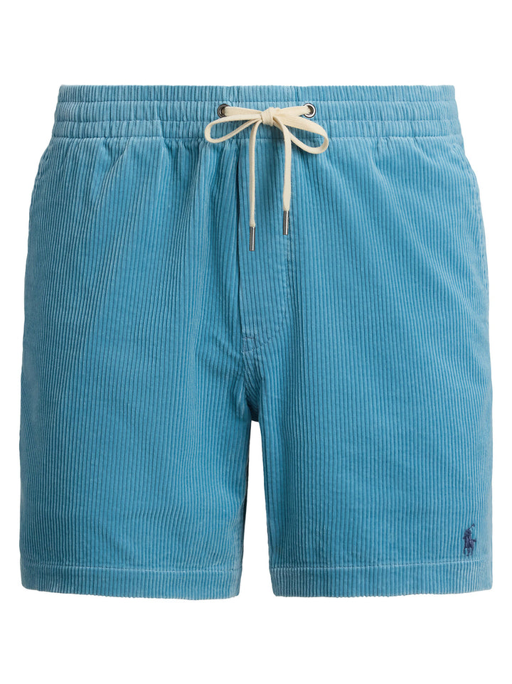 POLO Ralph Lauren Prepster corduroy short – Blauw-100% katoen-HEREN BROEKEN-Blauw
