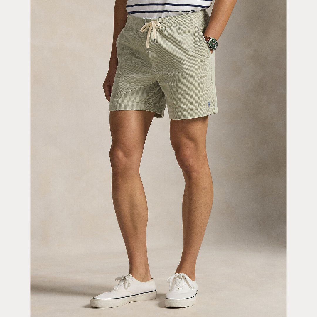 POLO Ralph Lauren Prepster corduroy short – Groen-100% katoen-HEREN BROEKEN-Groen