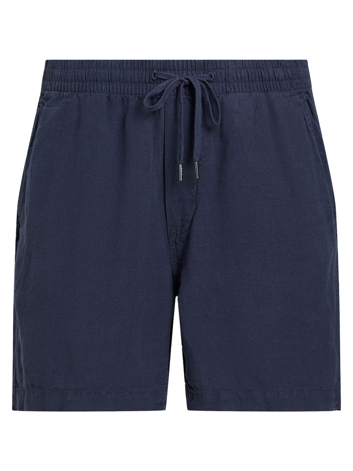 POLO Ralph Lauren Prepster linnen short-100% Linnen-HEREN BROEKEN-Blauw