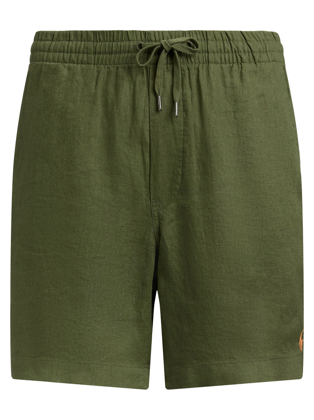 POLO Ralph Lauren Prepster linnen short – Groen-100% linnen-HEREN BROEKEN-Groen
