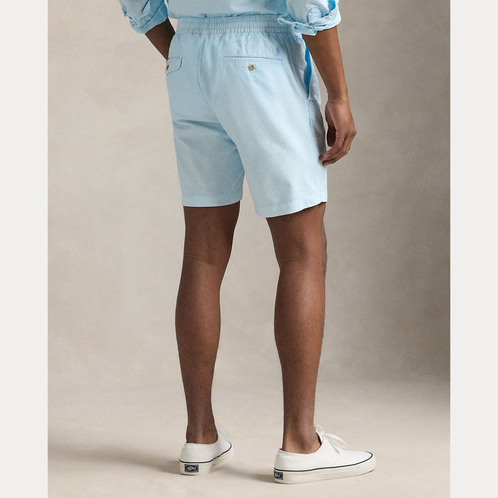 POLO Ralph Lauren prepster short-100% katoen.-HEREN BROEKEN-Blauw