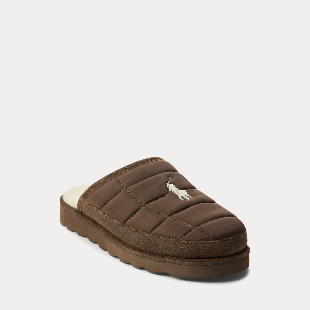 POLO Ralph Lauren Reade Slippers – Bruin-HEREN SCHOENEN & RIEMEN-Bruin