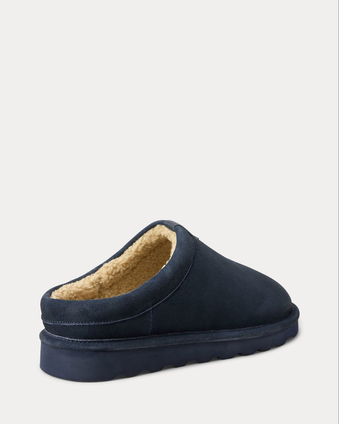 POLO Ralph Lauren Reade Suède Slippers – Blauw-HEREN SCHOENEN & RIEMEN-Blauw