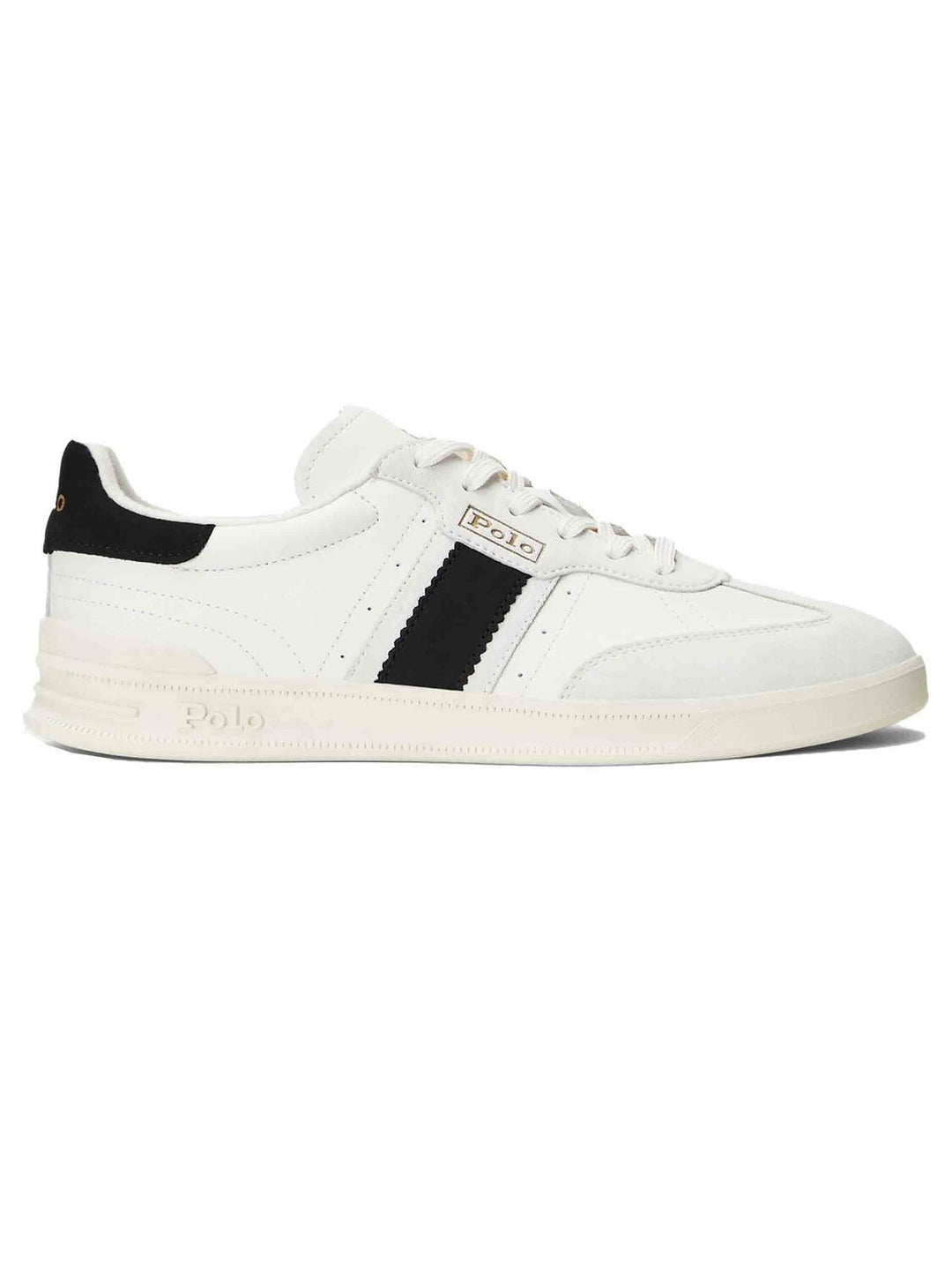 POLO Ralph Lauren Retro Sneakers – Wit-DAMES SCHOENEN-Wit